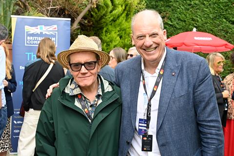 Stephen Woolley, Number 9 Films; Adrian Wootton, British Film Commission